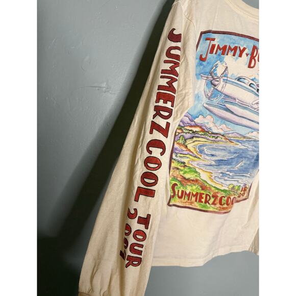 Jimmy Buffet Summerzcool Tour 2009 front and back graphic tshirt - Picture 6 of 7